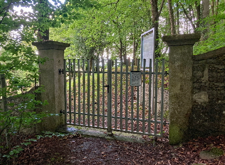 Eingang-Jdischer-Friedhof von Bleicherode