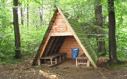 Schutzhütte auf dem Winolfskopf